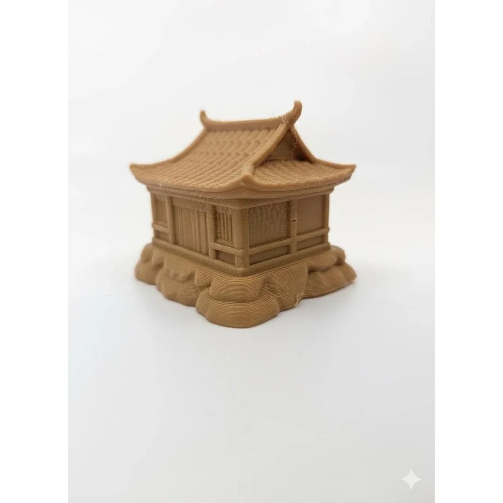 Zen Temple Hide – Japanese Pagoda Terrarium‎ Decor